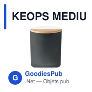 KEOPS MEDIUM Bougie en cire végétale 200 gr - Miniature 2