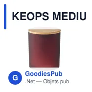 KEOPS MEDIUM Bougie en cire végétale 200 gr - Miniature 11