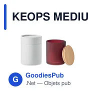 KEOPS MEDIUM Bougie en cire végétale 200 gr - Miniature 12