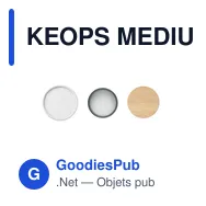 KEOPS MEDIUM Bougie en cire végétale 200 gr - Miniature 5