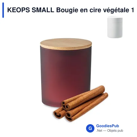 KEOPS SMALL Bougie en cire végétale 120 gr