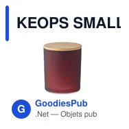 KEOPS SMALL Bougie en cire végétale 120 gr - Miniature 2
