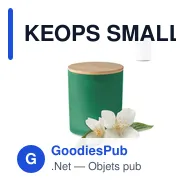 KEOPS SMALL Bougie en cire végétale 120 gr - Miniature 12