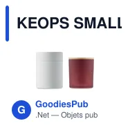 KEOPS SMALL Bougie en cire végétale 120 gr - Miniature 4