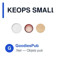 KEOPS SMALL Bougie en cire végétale 120 gr - Miniature 5
