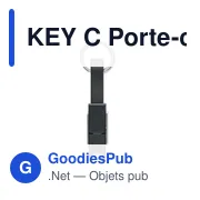 KEY C Porte-clés avec câble 4 en 1 - Miniature 3