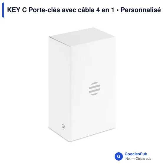 KEY C Porte-clés avec câble 4 en 1 - Image 10