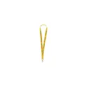 Variante jaune - Lanyard personnalisable KeyCord Budget 2 cm avec logo