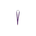Variante mauve - Lanyard personnalisable KeyCord Budget 2 cm avec logo