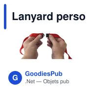 Lanyard personnalisable KeyCord Budget Safety avec logo - Miniature 6