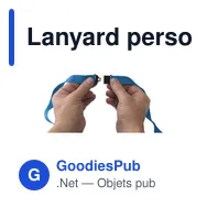 Lanyard personnalisable KeyCord Budget Safety avec logo - Miniature 10
