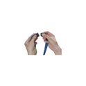 Variante bleu - Tour de cou personnalisable KeyCordSafety avec logo