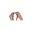 Variante rouge - Tour de cou personnalisable KeyCordSafety avec logo