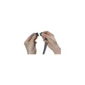 Variante gris - Tour de cou personnalisable KeyCordSafety avec logo
