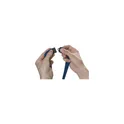 Variante bleu foncé - Tour de cou personnalisable KeyCordSafety avec logo