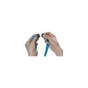 Variante bleu clair - Tour de cou personnalisable KeyCordSafety avec logo