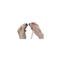 Variante blanc - Tour de cou personnalisable KeyCordSafety avec logo