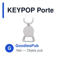 KEYPOP Porte-clés décapsuleur - Miniature 2