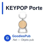 KEYPOP Porte-clés décapsuleur - Miniature 3