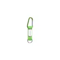 Variante vert - Mousqueton personnalisable KeyTex avec logo pour accessoires clés