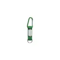 Variante vert foncé - Mousqueton personnalisable KeyTex avec logo pour accessoires clés