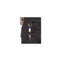 Variante bleu - Mousqueton personnalisable KeyTex avec logo pour accessoires clés