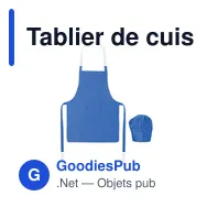 Tablier de cuisine personnalisable pour enfants avec logo - KID CHEF - Miniature 11