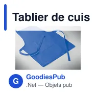 Tablier de cuisine personnalisable pour enfants avec logo - KID CHEF - Miniature 10