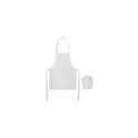 Variante blanc - Tablier de cuisine personnalisable pour enfants avec logo - KID CHEF