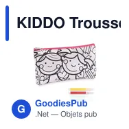 KIDDO Trousse à crayons avec feutres - Miniature 1