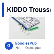 KIDDO Trousse à crayons avec feutres - Miniature 12