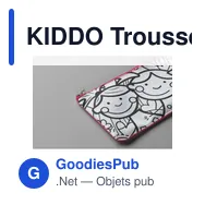 KIDDO Trousse à crayons avec feutres - Miniature 6