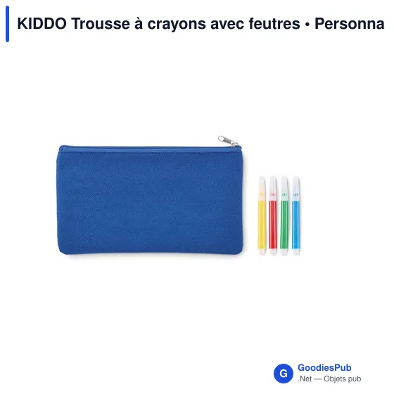 KIDDO Trousse à crayons avec feutres - Image 9