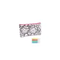 Variante rose bébé - KIDDO Trousse à crayons avec feutres
