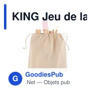 KING Jeu de lancer en bois pin - Miniature 8