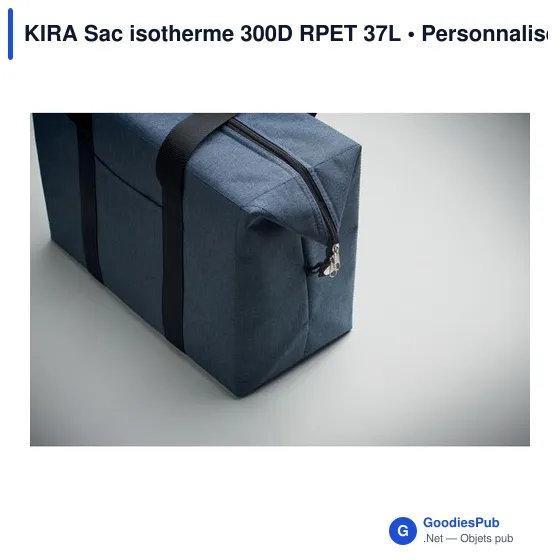 KIRA Sac isotherme 300D RPET 37L - Image 11