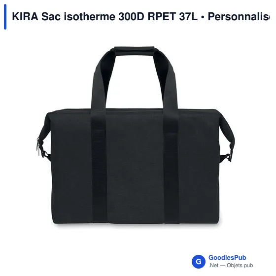 KIRA Sac isotherme 300D RPET 37L - Image 4