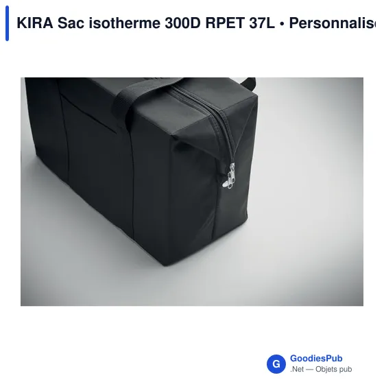 KIRA Sac isotherme 300D RPET 37L - Image 5