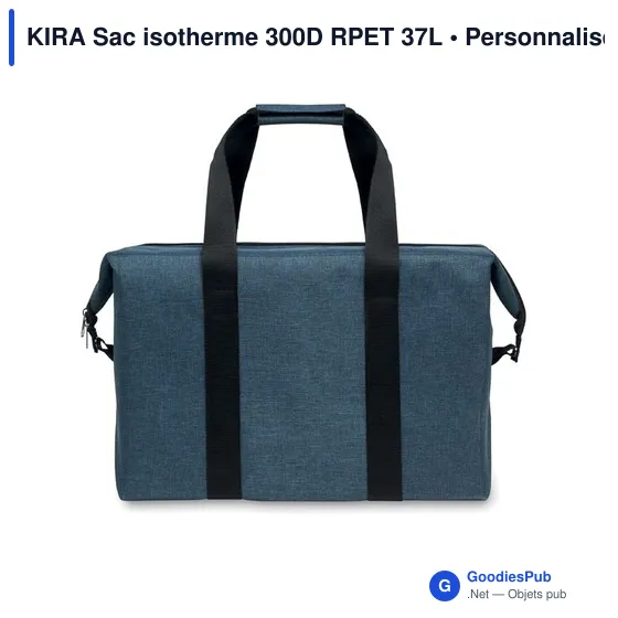 KIRA Sac isotherme 300D RPET 37L - Image 10