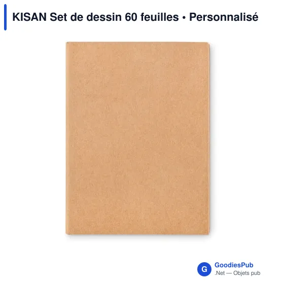 KISAN Set de dessin 60 feuilles - Image 2