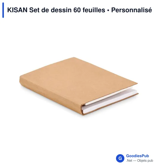 KISAN Set de dessin 60 feuilles - Image 3