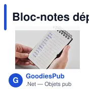 Bloc-notes déperlant personnalisable avec logo - KIT - Miniature 10