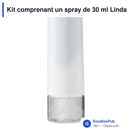 Kit comprenant un spray de 30 ml Linda