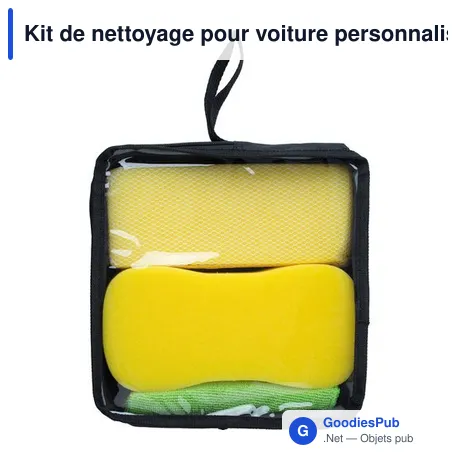 Kit de nettoyage pour voiture personnalisable avec logo - Aaliyah