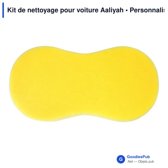 Kit de nettoyage pour voiture personnalisable avec logo - Aaliyah - Image 4