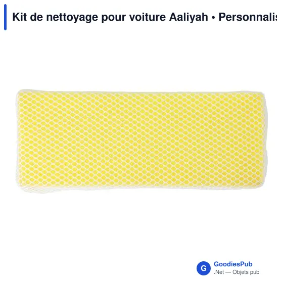 Kit de nettoyage pour voiture personnalisable avec logo - Aaliyah - Image 5