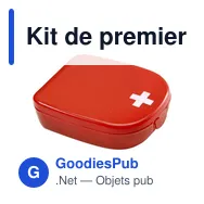 Kit de premier secours personnalisable avec logo - Mila - Miniature 1