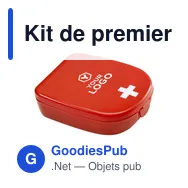Kit de premier secours personnalisable avec logo - Mila - Miniature 3