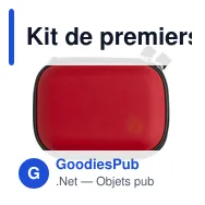 Kit de premiers secours personnalisable avec logo - Anja - Miniature 1