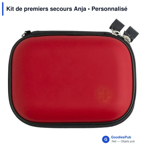 Kit de premiers secours personnalisable avec logo - Anja - Image 1